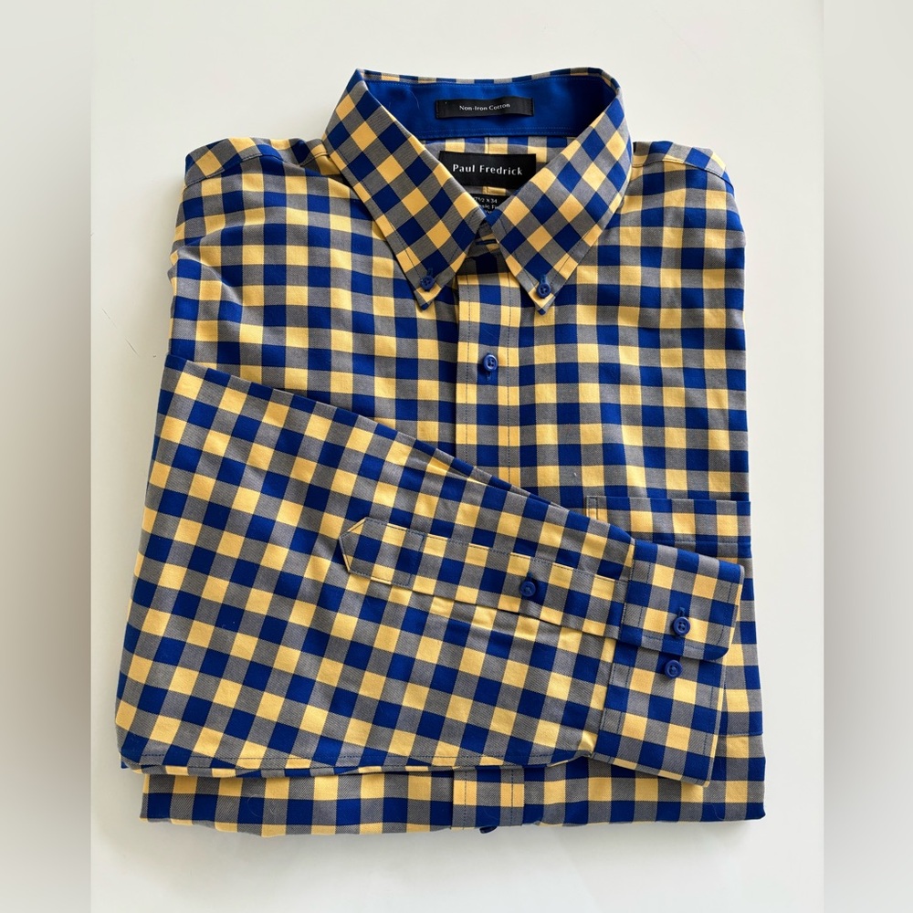 Paul Frederick Classic Fit Button Down Shirt